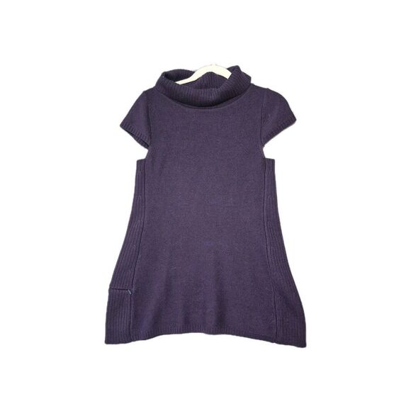 Ibex Dresses & Skirts - Ibex Women's Purple Knit Merino Wool Sleeveless Sweater Tunic Top Large